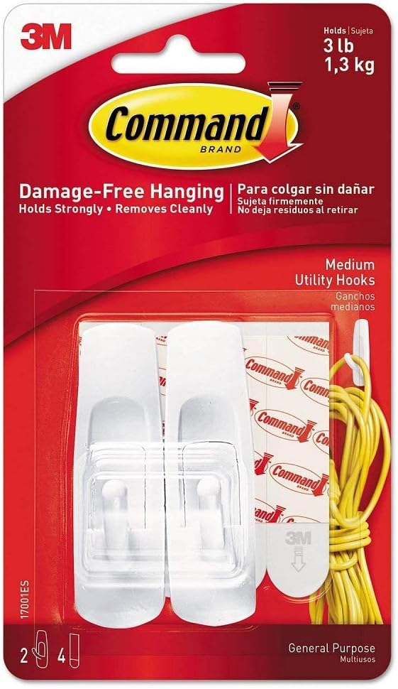 Medium Utility Hooks 3LB Command