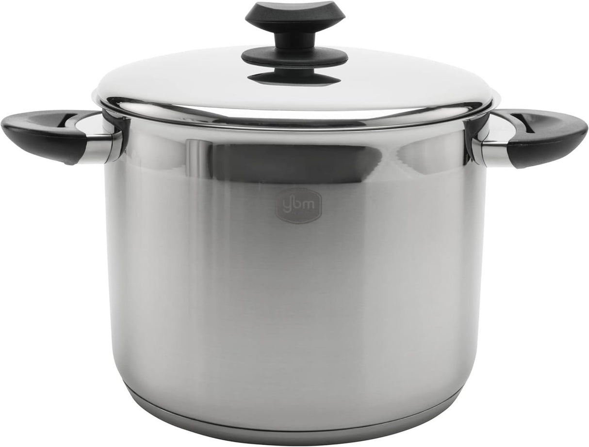 BM Home 13 Quart Stock Pot | Stainless Steel Cookware