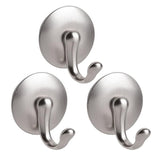 Inter Design Chrome Hooks 3PK Small Inter Design