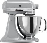 KitchenAid Artisan 5-Quart Stand Mixer | Metallic Chrome, Tilt-Head, 10-Speed, All-Metal Design, Versatile with Attachments