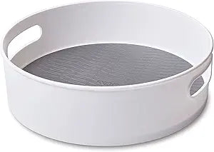 Storage Turntable Non-Skid | Gray Plastic | 12-Inch | Copco