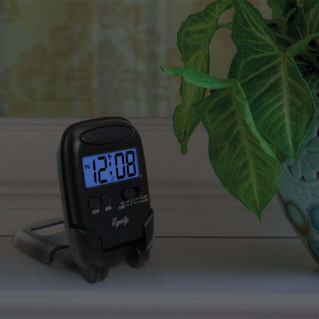 Folding LCD Travel Alarm Equity