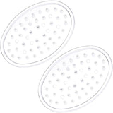 Soap Saver | Set of 2 Soap Dishes | Non-Slip | Clear Plastic | Better Houseware