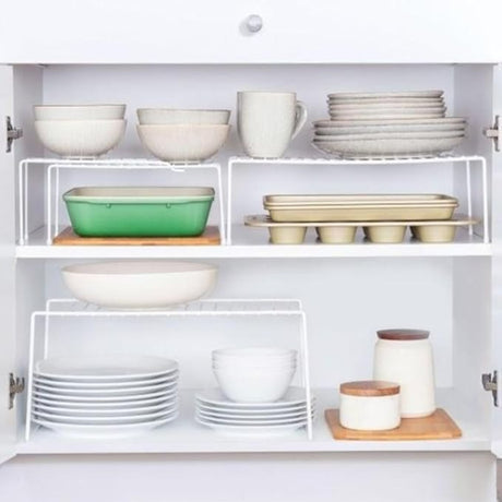 Large Wire Shelf White