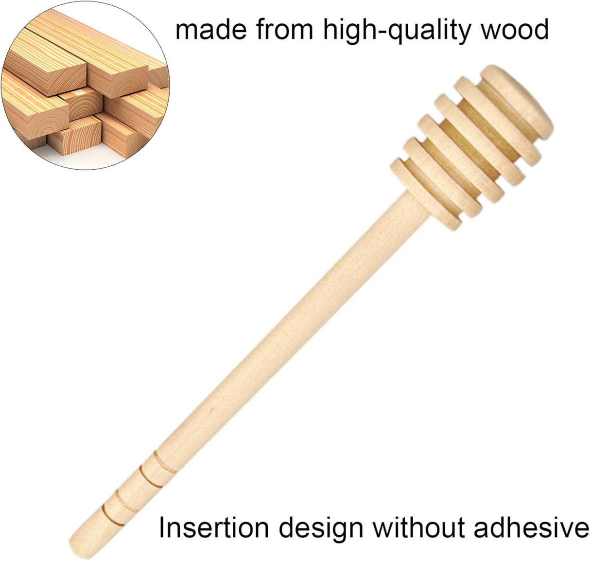6" Honey Dipper
