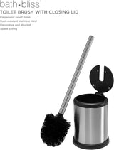 Bathroom Brush Silver Bath Bliss