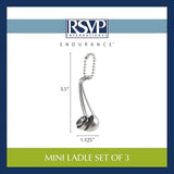 Mini Ladles Set Of 3