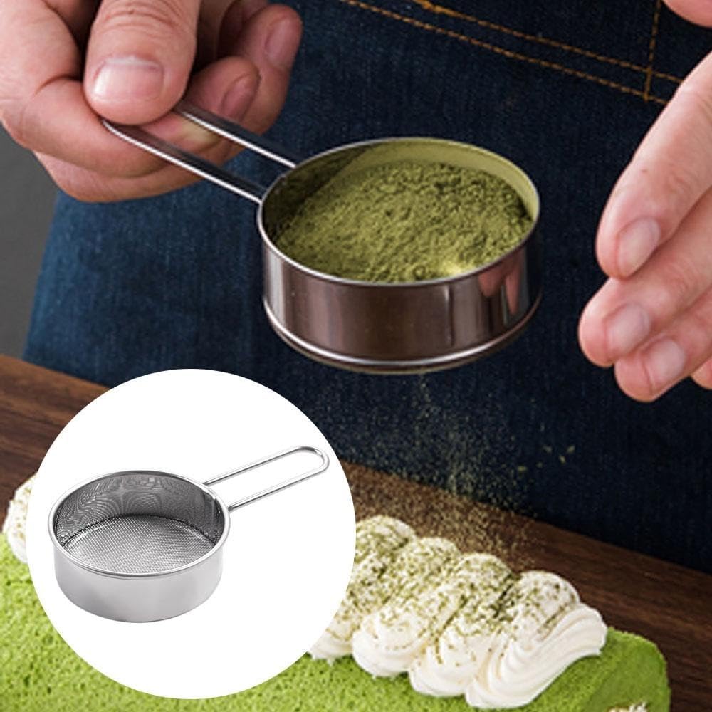 Fine Mesh Strainer | Stainless Steel Flour Sieve Filter | Flour Sifter | Sunjoy Tech