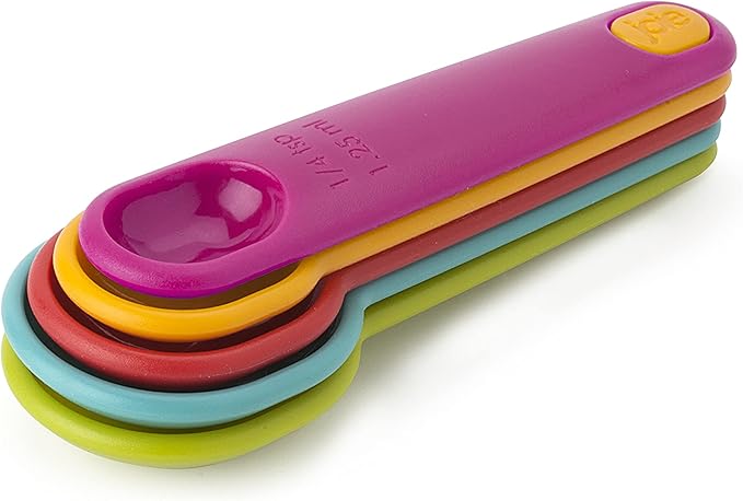 Measuring Spoons Set | Plastic | Assorted Colors | Joie