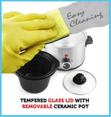 Stainless Steel Slow Cooker 1.6QT Courant