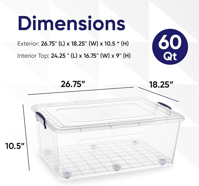 Storage Container 60 Quart Superio