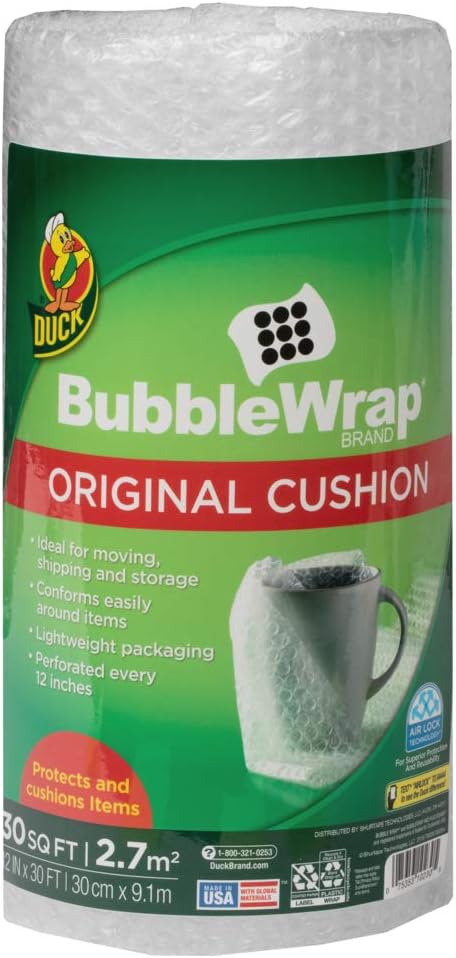 Bubble Wrap 30 SQ FT Duck
