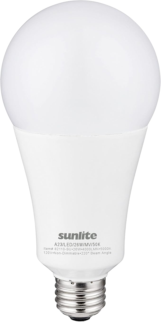 A23 Bulb LED Super White 300W Sunlite