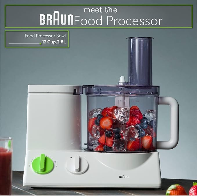 Braun Food Processor | 12 Cup | 600 watts