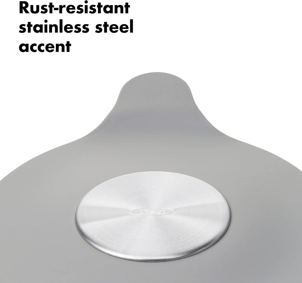 OXO Good Grips Silicone Tub Stopper | 5” Diameter | Gray