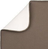 Kitchen Dry Mat Mocha 18" x 16" Inter Design