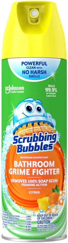 Batrhoom Grime Fighter Scrubbing Bubbles