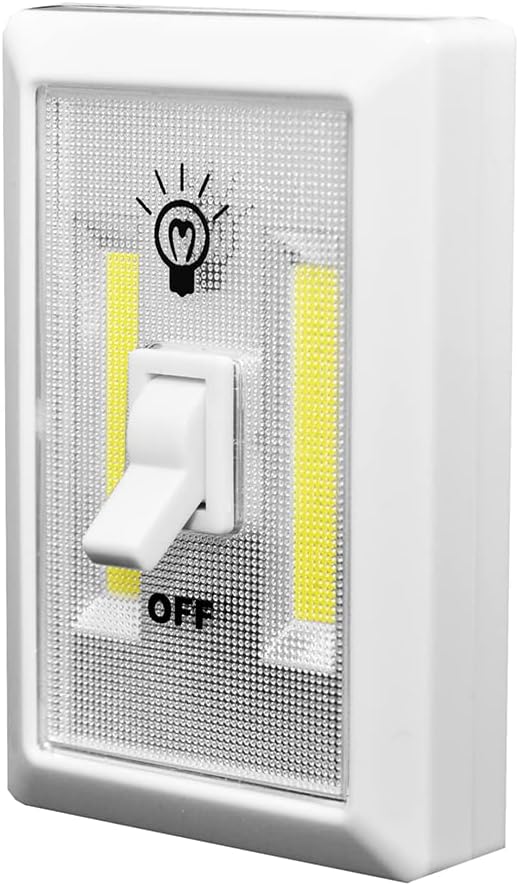 Single COB LED Light Switch Go Green