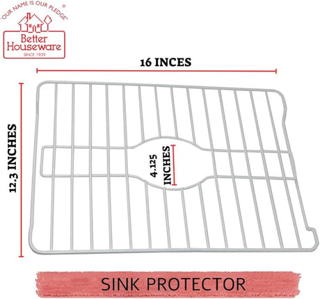Medium Sink Protector White