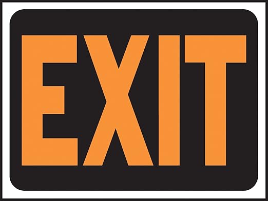 Plastic Sign HY-KO
