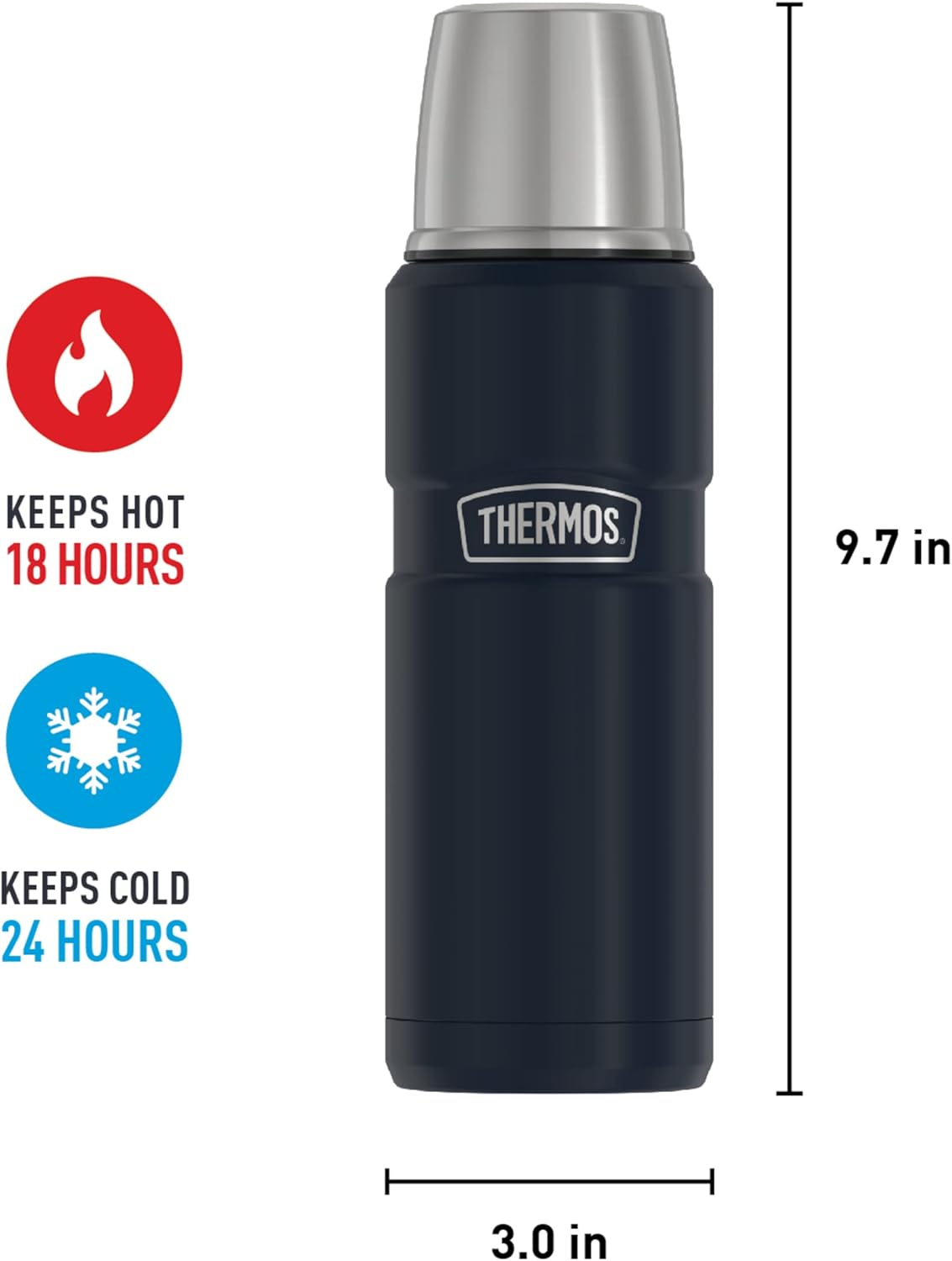 Compact Bottle 16oz Thermos