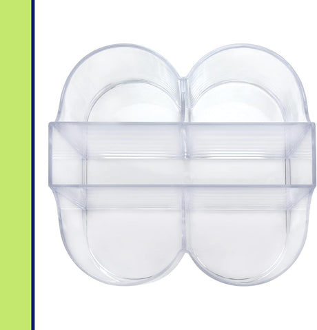 Cutlery Caddy Organiser | 5 Compartment | Clear | Lillian