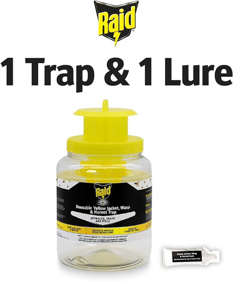 Yellow Jacket, Wasp & Hornet Trap Raid