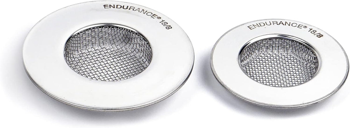 Mesh Sink Strainer (1-1/4" And 1-1/2" Dia) Set Of 2