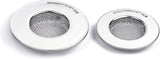 Mesh Sink Strainer (1-1/4" And 1-1/2" Dia) Set Of 2
