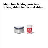 OXO POP Container 2.0 | Clear Small Square Mini | Good Grips | 0.4QT
