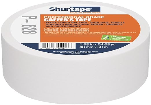 Shurtape White Binding Tape | 55 yd