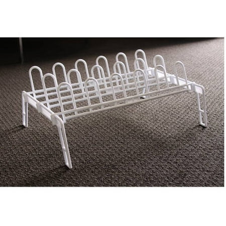 Plastic Shoe Rack 9 Pairs Merrick