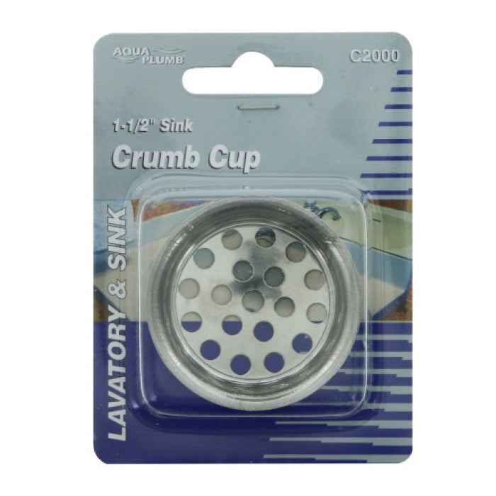 Crumb Cup 1-1/2" Sink Aqua Plumb