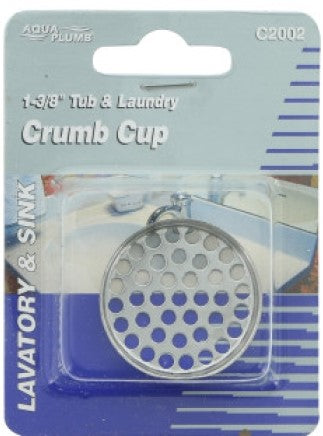 Tub & Laundry Crumb Cup 1-3/8" Aqua Plumb