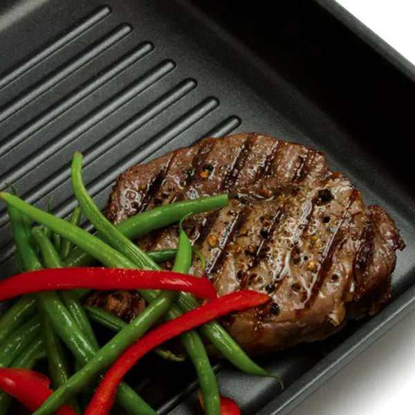 Norpro Grill Pan | Nonstick Square | 6.25" Indoor Use