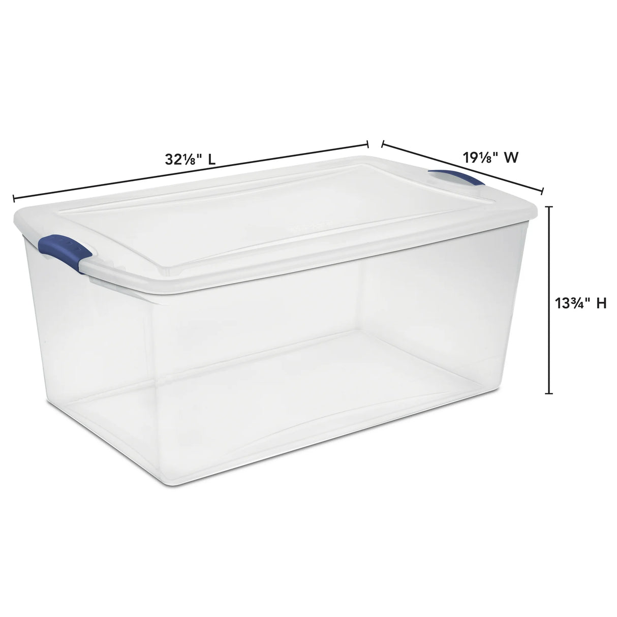 Latch Box 105QT Sterilite