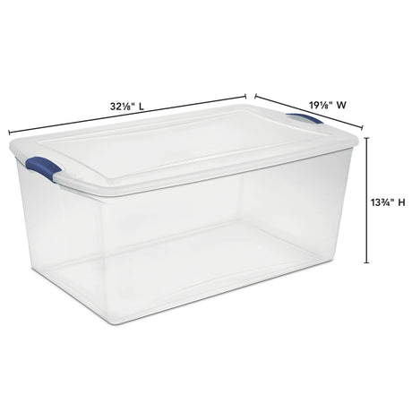Latch Box 105QT Sterilite