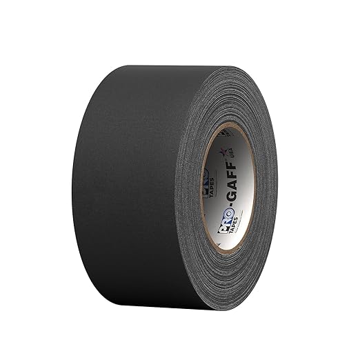 ProTapes Pro Gaff Premium Tape 55 Yards Length-Black