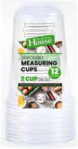 16oz Disposable Measuring Cup (12 Count)