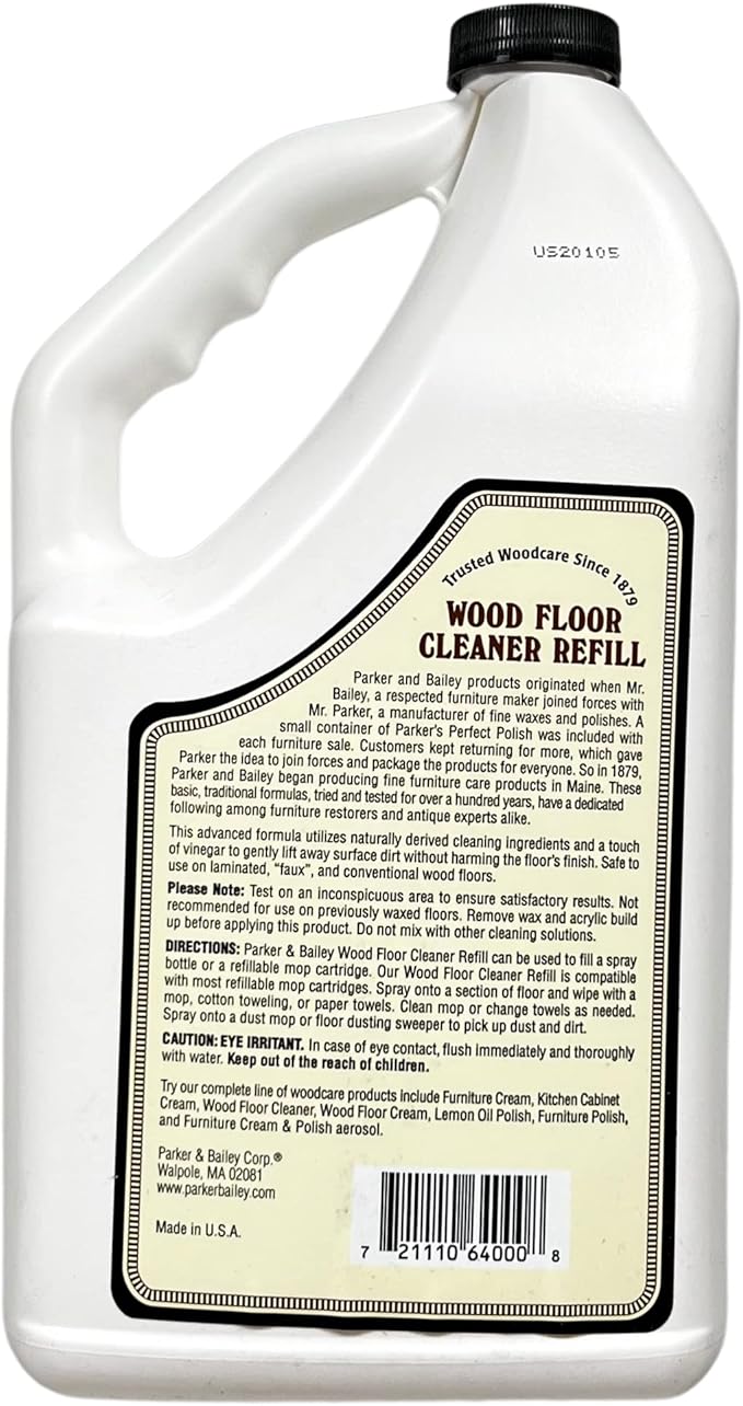 Wood Floor Cleaner Refill Parker & Bailey