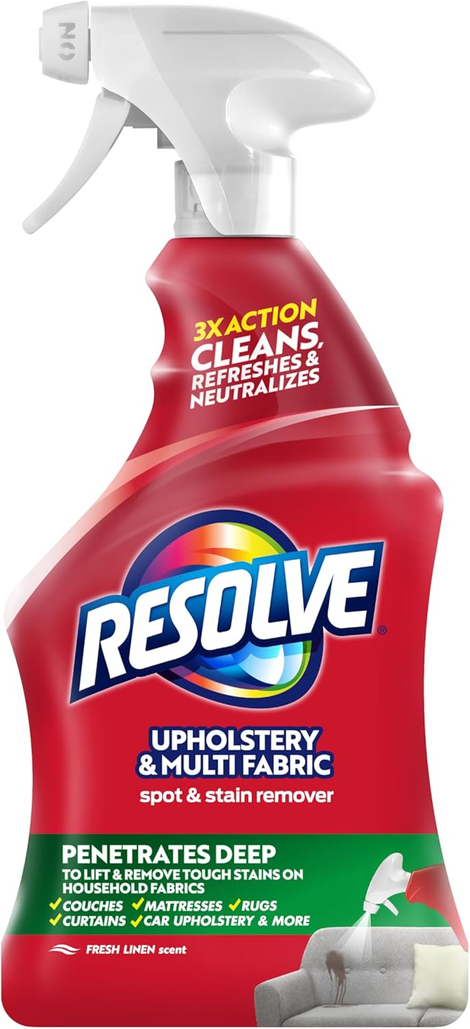 Resolve Carpet Cleaner 22oz Multi-Fabric Cleaner and Upholstery Stain Remover