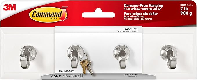 Key Rail White Command