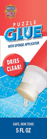 Puzzle Glue w/Sponge Applicator 5oz