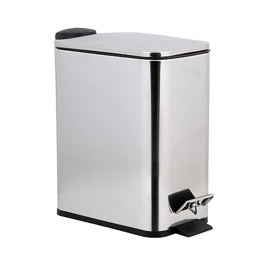 Step Bin 5L Stainless Bath Bliss