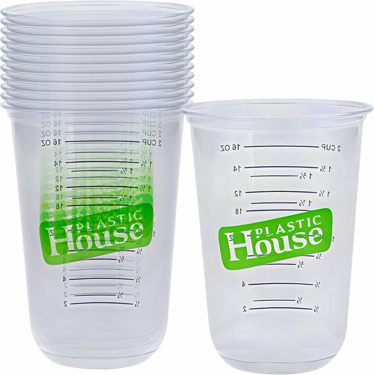 16oz Disposable Measuring Cup (12 Count)