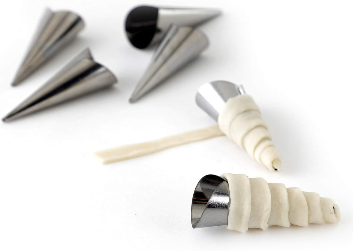 Cream Horn Molds Mini | 8‑Pack | Stainless Steel | Model 3659 | Norpro