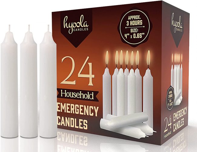 Emergency Candles 24pk Hyoda Candles