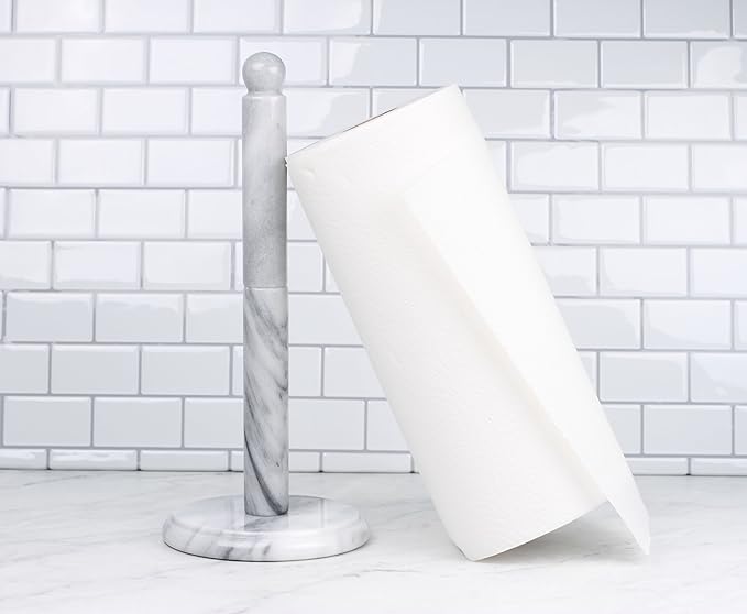 Countertop Paper Towel Holder | Marble | 5.13 x 12.75 | RSVP