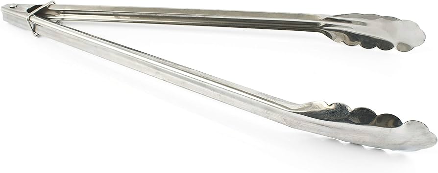 12" SS Tongs