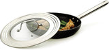 Universal Lid with Glass Insert | Fits 7"-12" Pans | Tempered Glass & Stainless Steel | RSVP
